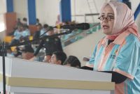 Hj. Diah Kurniasari Memberikan Sambutan FORKAB V 2026