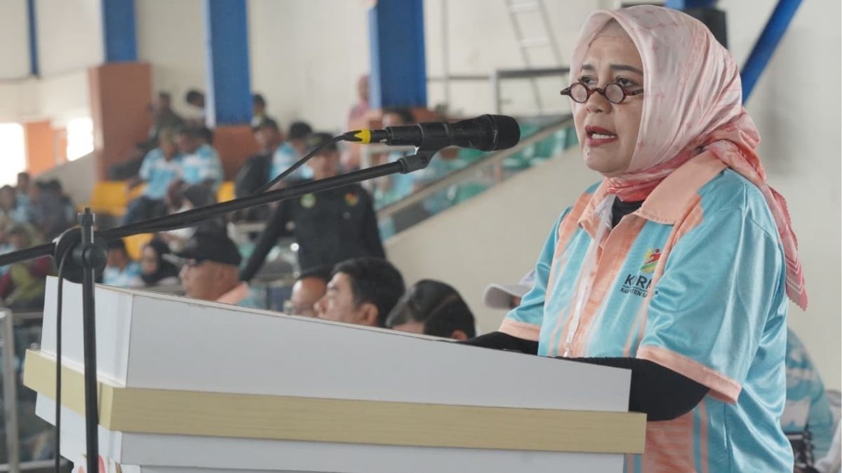 Hj. Diah Kurniasari Memberikan Sambutan FORKAB V 2026
