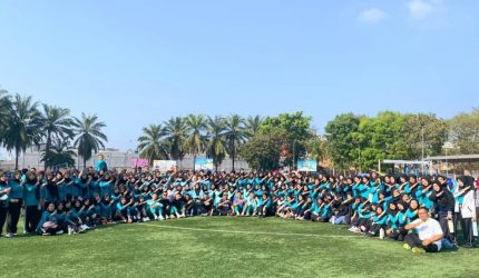 IKKHG dan YDHIG menggelar layanan kesehatan gratis di Lapangan Kerkop Garut