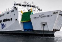 Kapal Virgo Transport 8 terbalik di Laut Jawa saat dalam perjalanan dari Surabaya menuju Banjarmasin. (Dok. Istimewa)