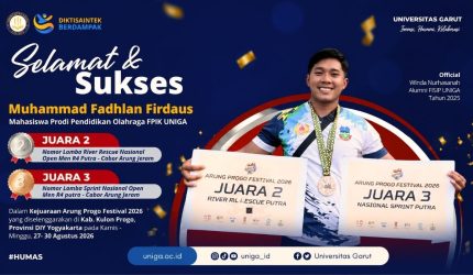 Muhammad Fadhlan Firdaus mahasiswa Uniga di Arung Progo Festival 2026