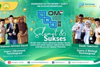 Ridwan Ahmad Sayuti dan Saski Sakinah dari MAN 1 Garut meraih juara OMI 2026 bidang Ekonomi Terintegrasi dan Biologi Terintegrasi tingkat Kabupaten Garut.