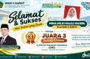 Mima Milki Mauli Maqbil, siswi MAN 3 Garut, meraih Juara 3 bidang Ekonomi pada OMI Kemenag 2026 tingkat Kabupaten Garut.