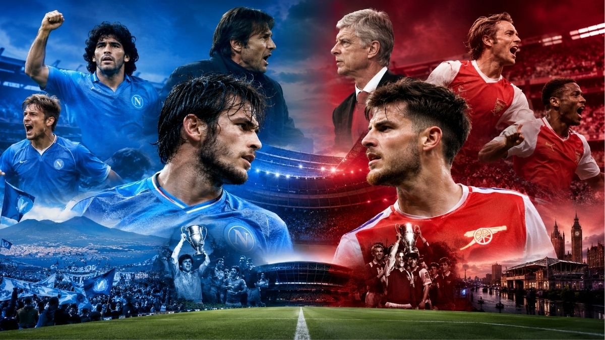 Duel Napoli vs Arsenal di Liga Champions UEFA (Ilustrasi Warta Garut)