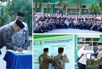 MAN 1 Garut melaksanakan deklarasi anti korupsi yang diikuti siswa, guru dan tenaga kependidikan, Jumat (4/9/2026).