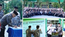 MAN 1 Garut melaksanakan deklarasi anti korupsi yang diikuti siswa, guru dan tenaga kependidikan, Jumat (4/9/2026).