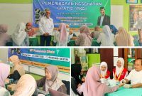 MAN 5 Garut bersama UPT Puskesmas Cibatu melaksanakan pemeriksaan kesehatan gratis bagi siswa kelas 10 dan guru.