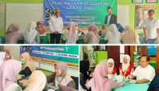 MAN 5 Garut bersama UPT Puskesmas Cibatu melaksanakan pemeriksaan kesehatan gratis bagi siswa kelas 10 dan guru.