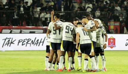 Pemain Persib bersiap menghadapi rangkaian pertandingan padat Oktober 2026.