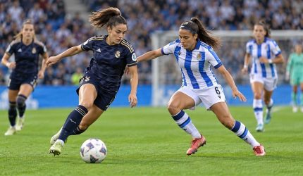 Real Sociedad Femenino vs Real Madrid Femenino berakhir 3-5