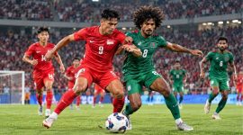 Singapura menghadapi Bangladesh pada matchday kedua Grup A Divisi 1 FIFA ASEAN Cup 2026 di Stadion Utama Gelora Bung Karno, Jakarta, Senin (28/9/2026).(Foto: ilustrasi)