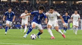 Jepang menghadapi Venezuela dalam pertandingan Kirin Challenge Cup 2026 di Edion Peace Wing Hiroshima, Senin (28/9/2026).(Ilustrasi)