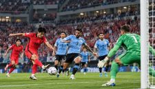 Pertandingan Korea Selatan vs Uruguay dalam laga persahabatan internasional FIFA Matchday di Seoul World Cup Stadium, Seoul, Senin (28/9/2026) (ilustrasi)