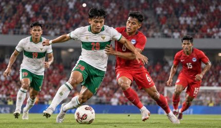 Timnas Indonesia menghadapi Singapura pada FIFA ASEAN Cup 2026 di Stadion Utama Gelora Bung Karno.