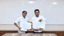 Penandatanganan perjanjian kerja sama antara Universitas Garut dan Klinik Utama Dr. H. A. Rotinsulu Garut di Ruang Rapat Gedung Rektorat Universitas Garut, Kamis, 3 September 2026.