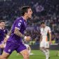 Franco Mastantuono merayakan golnya untuk Fiorentina saat menghadapi Venezia, Jumat, 11 September 2026. (Ilustrasi)
