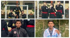 Tujuh atlet pencak silat Al Mashduqi IIBS Garut meraih tiga medali emas dan empat medali perak pada G.O.S.S 2026.