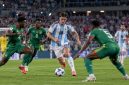 Tim nasional sepak bola Argentina menghadapi Burkina Faso dalam laga persahabatan internasional di Estadio Mâs Monumental, Buenos Aires. (Ilustrasi Warta Garut)