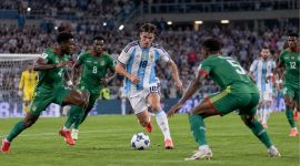 Tim nasional sepak bola Argentina menghadapi Burkina Faso dalam laga persahabatan internasional di Estadio Mâs Monumental, Buenos Aires. (Ilustrasi Warta Garut)
