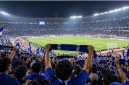 Beckham Putra Nugraha mengajak Bobotoh mendukung Persib saat menghadapi Persik di Stadion Si Jalak Harupat, 18 Oktober 2026.
