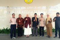 Wakil Bupati Garut Putri Karlina menyampaikan pandangannya mengenai kebutuhan dan pemerataan dokter gigi di Kabupaten Garut dalam kegiatan visitasi usulan pembukaan Fakultas Kedokteran Gigi IKKHG di Kampus 3 IKKHG, Selasa (13/10/2026). Gunakan keterangan ini jika foto benar-benar menggambarkan momen tersebut.