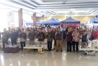 Mahasiswa PPG IPI Garut mempresentasikan inovasi media pembelajaran dalam Gelar Karya 2.0 bertema “Merajut Arah, Membangun Bangsa” di Aula IPI Garut, Kabupaten Garut, Senin (19/10/2026).