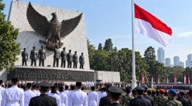 Upacara peringatan Hari Kesaktian Pancasila di Monumen Pancasila Sakti, Jakarta, Kamis (1/10/2026). (Ilustrasi Warta Garut)
