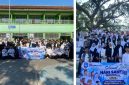 Murid SMK Muhammadiyah Garut mengikuti upacara Hari Santri Nasional tingkat Kabupaten Garut, Kamis, 22 Oktober 2026.