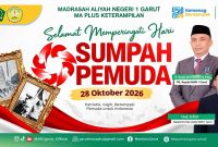 Peringatan Hari Sumpah Pemuda 28 Oktober 2026 menjadi momentum penguatan patriotisme, kegigihan, dan empati generasi muda.
