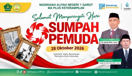 Hari Sumpah Pemuda 2026 dan pesan MAN 1 Garut untuk generasi muda