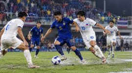 Timnas Thailand menghadapi Filipina pada laga terakhir Grup B FIFA ASEAN Cup 2026 di Stadion Si Jalak Harupat, Bandung, Jumat (2/10/2026).( Ilustrasi Warta Garut)