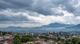 Ilustrasi kondisi langit di wilayah Kabupaten Garut.