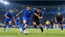 Ilustrasi Persib Bandung menghadapi Persik Kediri pada pekan kelima Super League 2026/2027 di Stadion Si Jalak Harupat, Kabupaten Bandung, Minggu (18/10/2026)