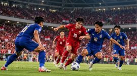 Timnas Indonesia akan menghadapi Thailand pada final FIFA ASEAN Cup 2026 di Stadion Utama Gelora Bung Karno, Jakarta, Senin (5/10/2026).