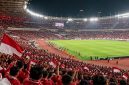 Suporter bersiap memenuhi Stadion Utama Gelora Bung Karno menjelang final Indonesia vs Thailand pada FIFA ASEAN Cup 2026. ( warta Garut)