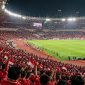 Suporter bersiap memenuhi Stadion Utama Gelora Bung Karno menjelang final Indonesia vs Thailand pada FIFA ASEAN Cup 2026. ( warta Garut)