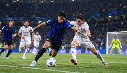 Pertandingan Inter Milan melawan Fiorentina dalam lanjutan Serie A 2026/2027.