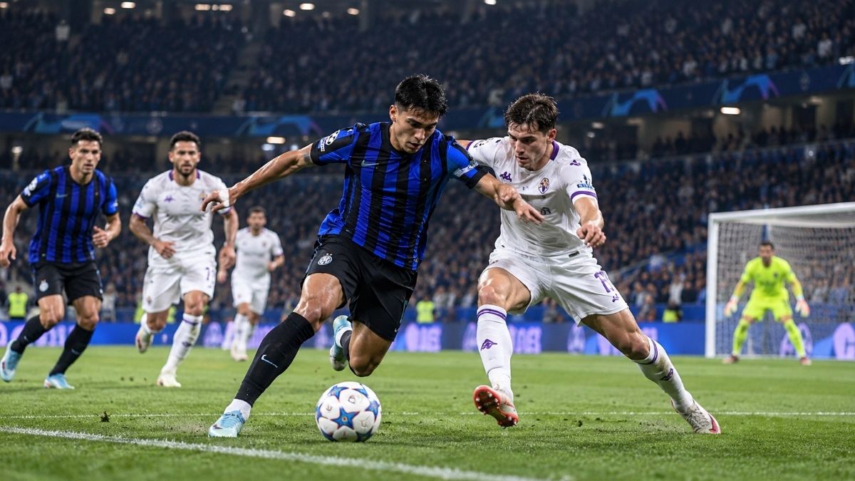 Inter Milan mengalahkan Fiorentina 2-1 dalam lanjutan Serie A di San Siro, Minggu (25/10/2026).