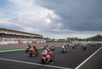 Ilustrasi persaingan MotoGP di Sirkuit Internasional Pertamina Mandalika, Lombok, Nusa Tenggara Barat, menjelang Sprint Race Sabtu, 10 Oktober 2026. Foto: dokumentasi sesuai sumber.