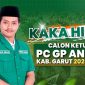 Kaka Hifaz Umar, kader Gerakan Pemuda Ansor sekaligus penggerak pemuda Garut, menjelang Konfercab GP Ansor Kabupaten Garut.