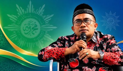 Ketua PDM Garut, Dr. Agus Rahmat Nugraha, memberikan keterangan tentang peran santri dalam momentum Hari Santri Nasional 2026.