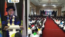 Mahasiswa baru Institut Pendidikan Indonesia Garut mengikuti Sidang Terbuka Senat dalam rangka PKKMB Tahun Akademik 2026/2027 di Graha Intan Balarea, Garut, 8 Oktober 2026.