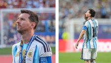 Lionel Messi mengakhiri perjalanan 21 tahunnya bersama Timnas Argentina setelah laga melawan Benin di Stadion Monumental, Buenos Aires, 6 Oktober 2026.( IG: leomessi)
