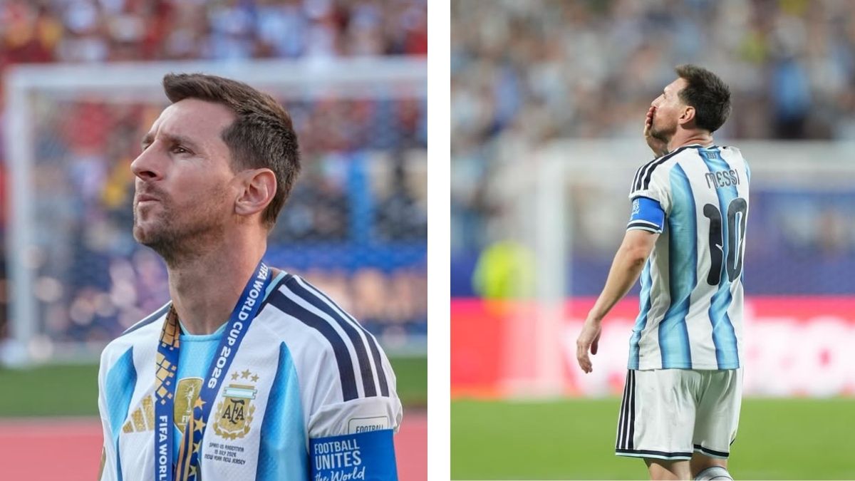 Lionel Messi mengakhiri perjalanan 21 tahunnya bersama Timnas Argentina setelah laga melawan Benin di Stadion Monumental, Buenos Aires, 6 Oktober 2026.( IG: leomessi)