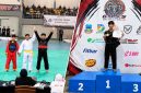 Muhammad Ghailan Septiadi, santri Al Mashduqi IIBS Garut, meraih Juara 1 Tanding Kelas B Remaja Pemula Putra pada G.O.S.S 2026.