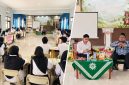 Ketua PDM Garut Dr. Agus Rahmat Nugraha memberikan materi pengenalan Muhammadiyah kepada mahasiswa baru IMDA Garut, Kamis (1/10/2026).