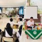 Ketua PDM Garut Dr. Agus Rahmat Nugraha memberikan materi pengenalan Muhammadiyah kepada mahasiswa baru IMDA Garut, Kamis (1/10/2026).