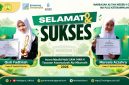 Qisti Fadhilah dan Marsela Azzahra meraih Juara 3 Syarhil Qur’an dalam rangkaian peringatan Maulid Nabi Muhammad SAW 1448 H.