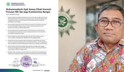 Ketua PDM Garut Dr. Agus Rahmat Nugraha mendukung imbauan Muhammadiyah untuk menghormati putusan MK dan menjaga kondusivitas bangsa.