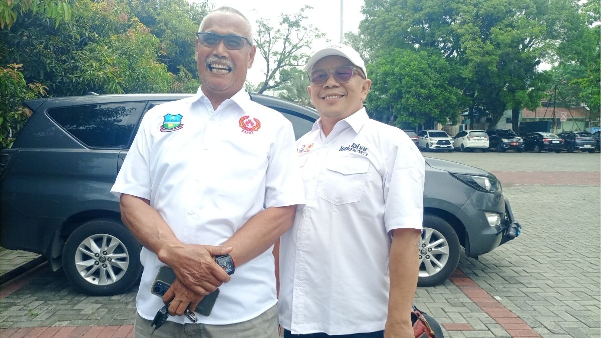 Wakil Ketua IV KONI Kabupaten Garut, Agus Barkah, menjelaskan penjadwalan ulang pelepasan kontingen Porprov Jawa Barat 2026.